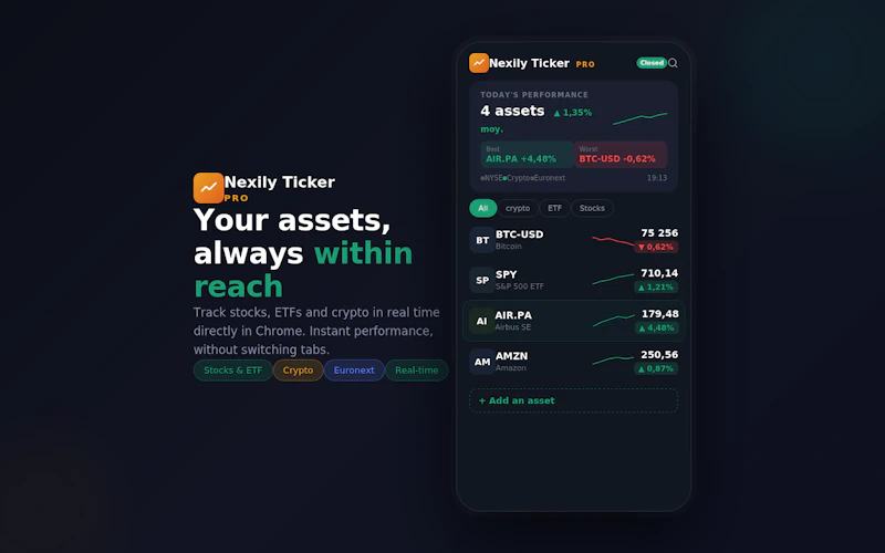 Nexily Ticker screenshot 5