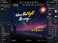 Sitely iPad AI+Visual Website Builder