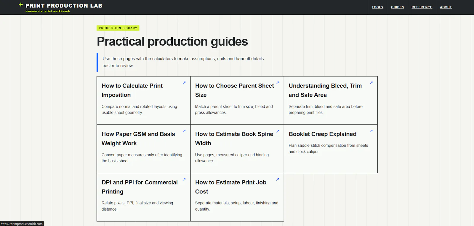 Print Production Lab screenshot 3
