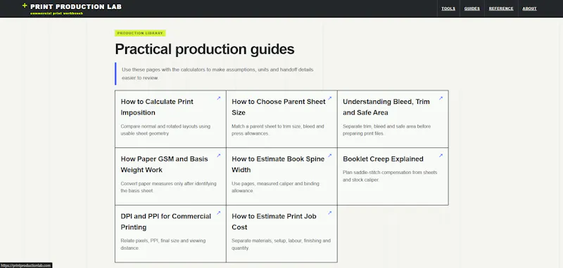 Print Production Lab screenshot 3