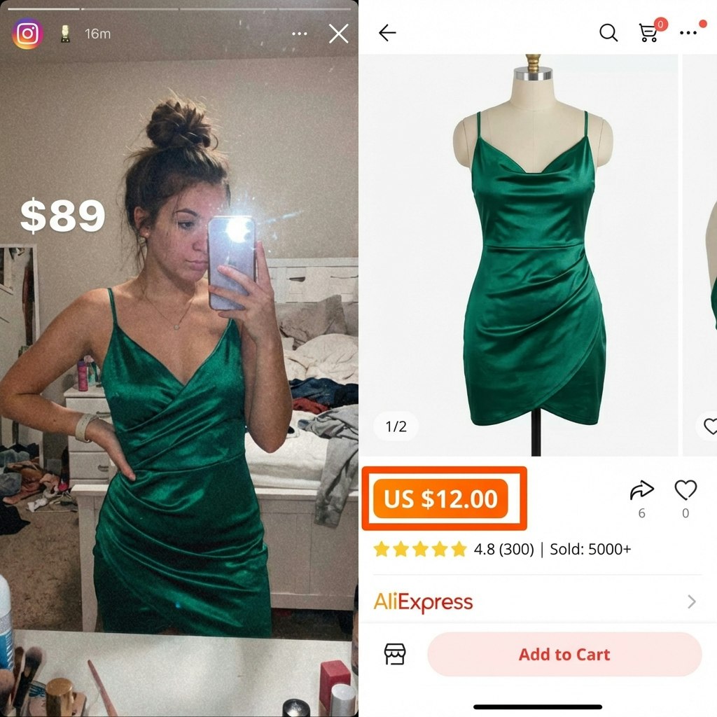 ShopBySnap- AliExpress Browser Extension - Screenshot 3 showing product features and functionality