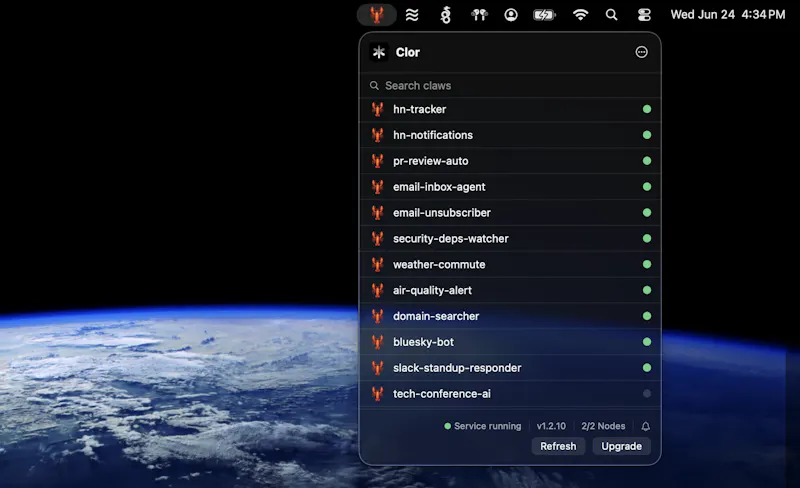Clor screenshot 2