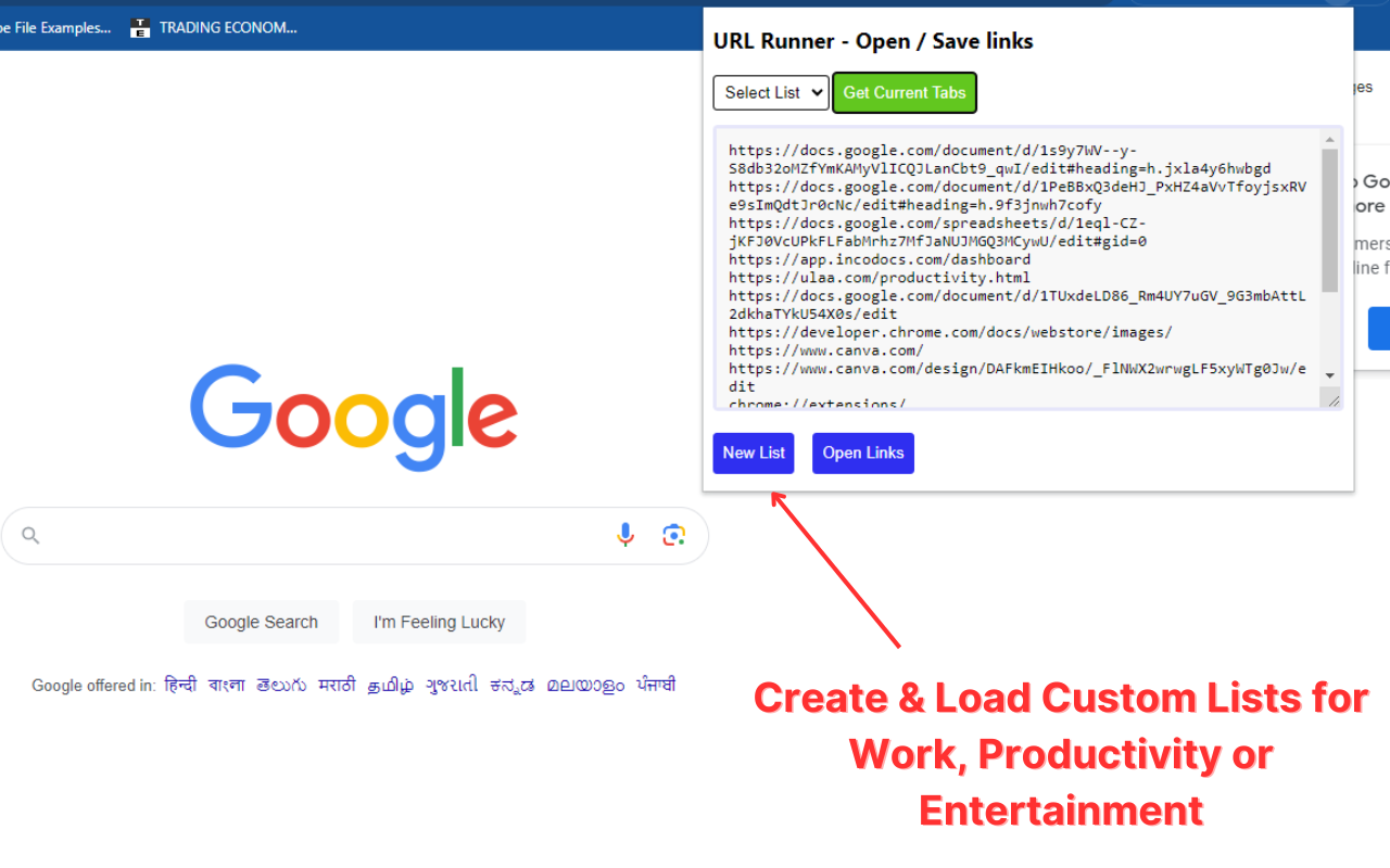 URL Runner - Not your average productivity Chrome Extension! media 2