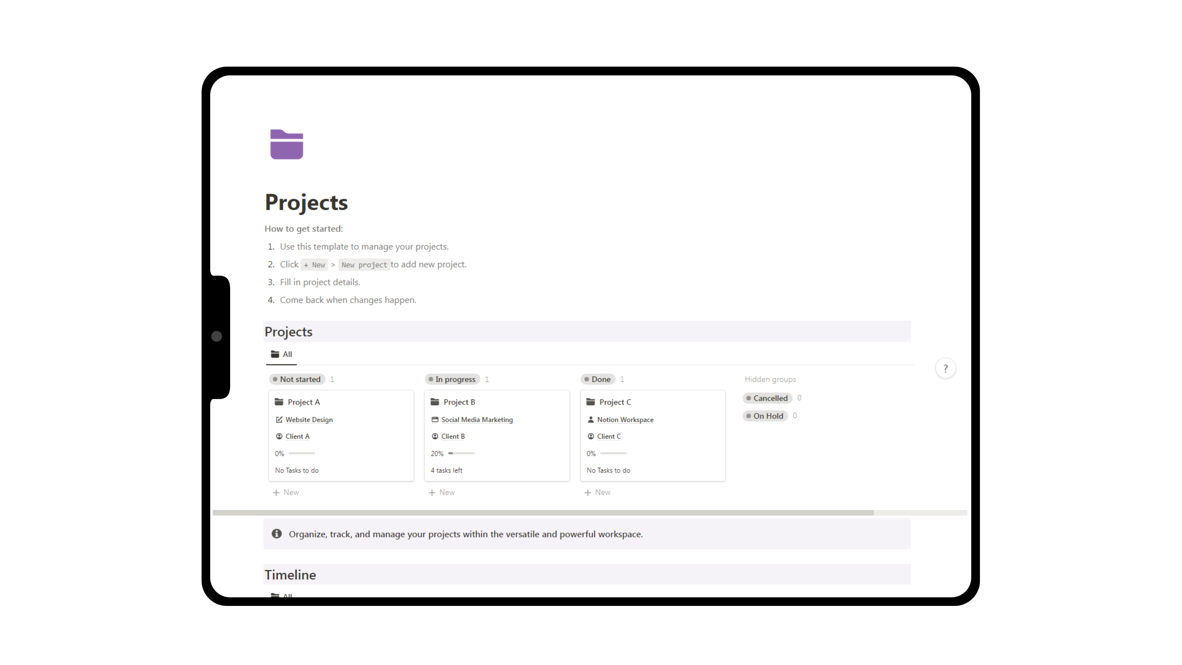 Mídia 2 de Notion OS DropShipping OS