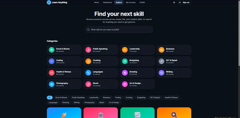 Learn Anything — Master any topic screenshot 3