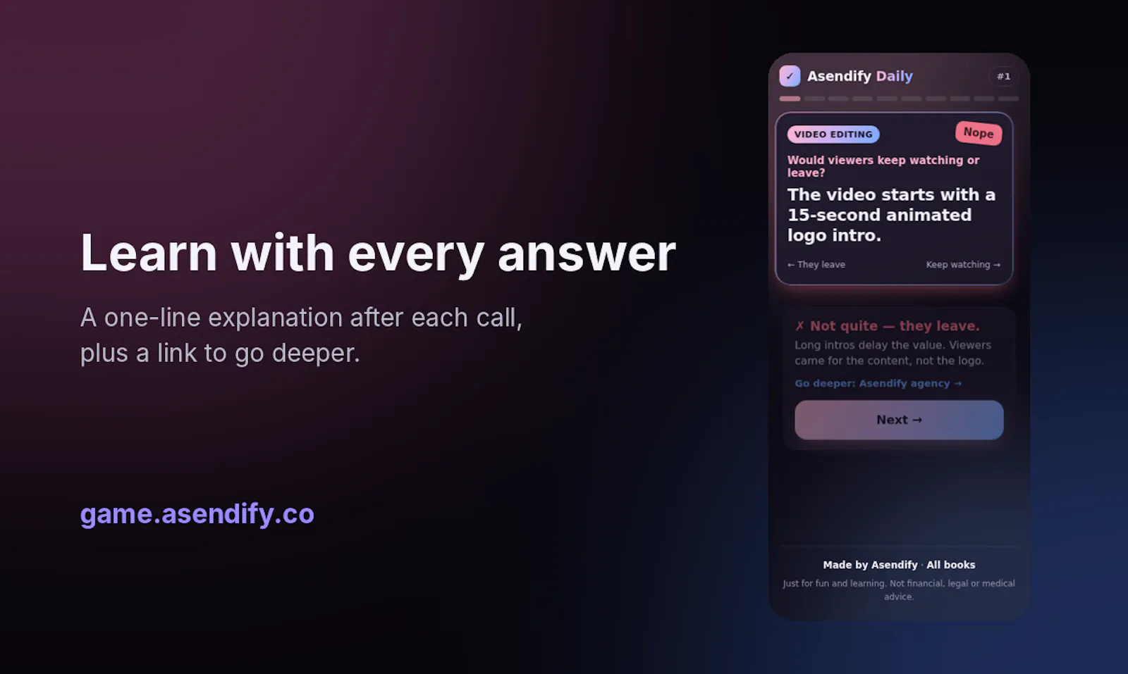 Asendify Daily screenshot 3