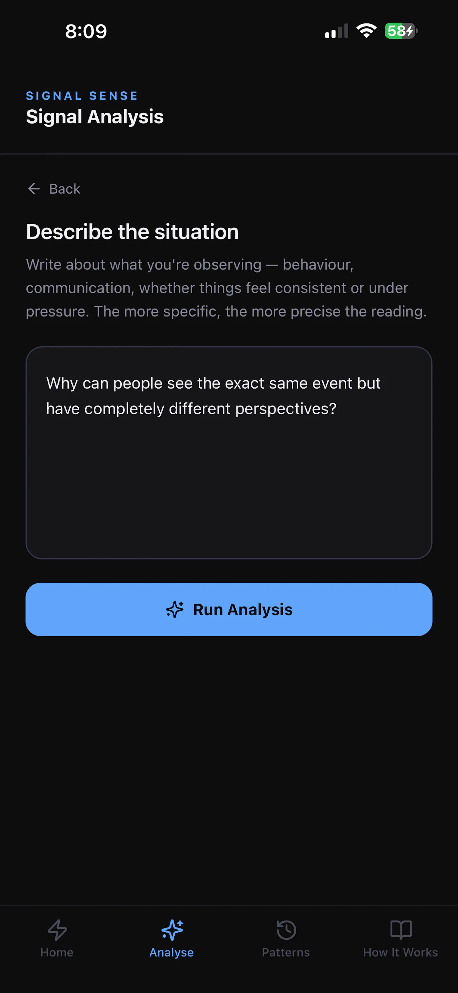 Signal Sense: Decode screenshot 1