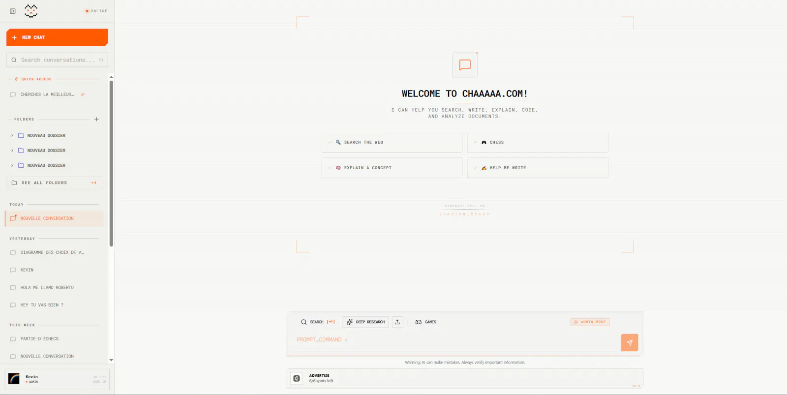 Chaaaaa.com screenshot 2