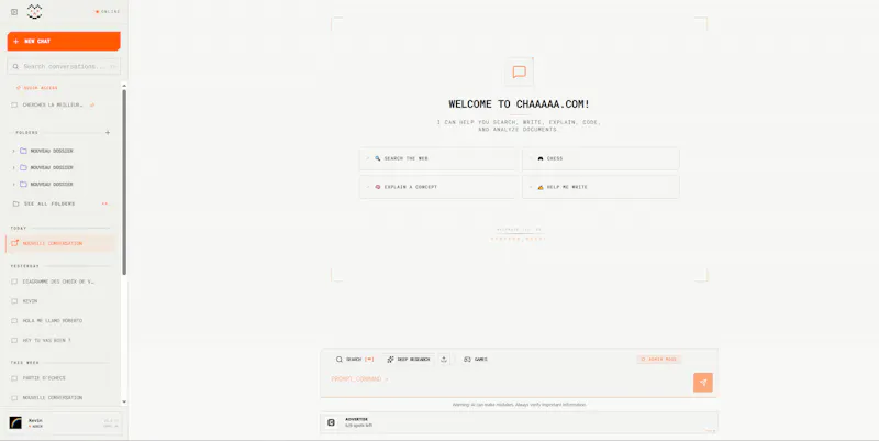 Chaaaaa.com screenshot 2