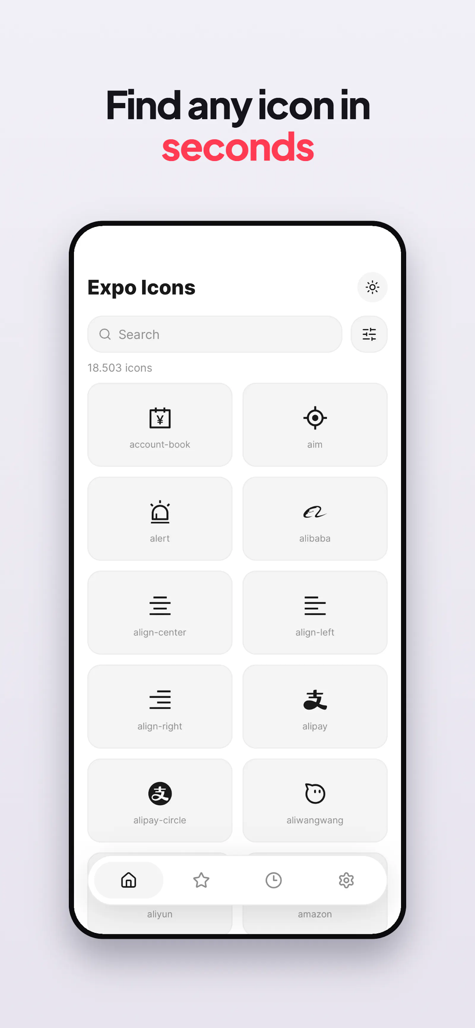 Icon Finder for Expo screenshot 3