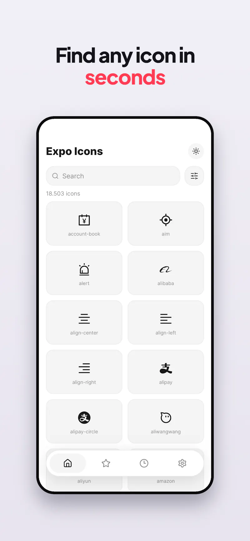 Icon Finder for Expo screenshot 3
