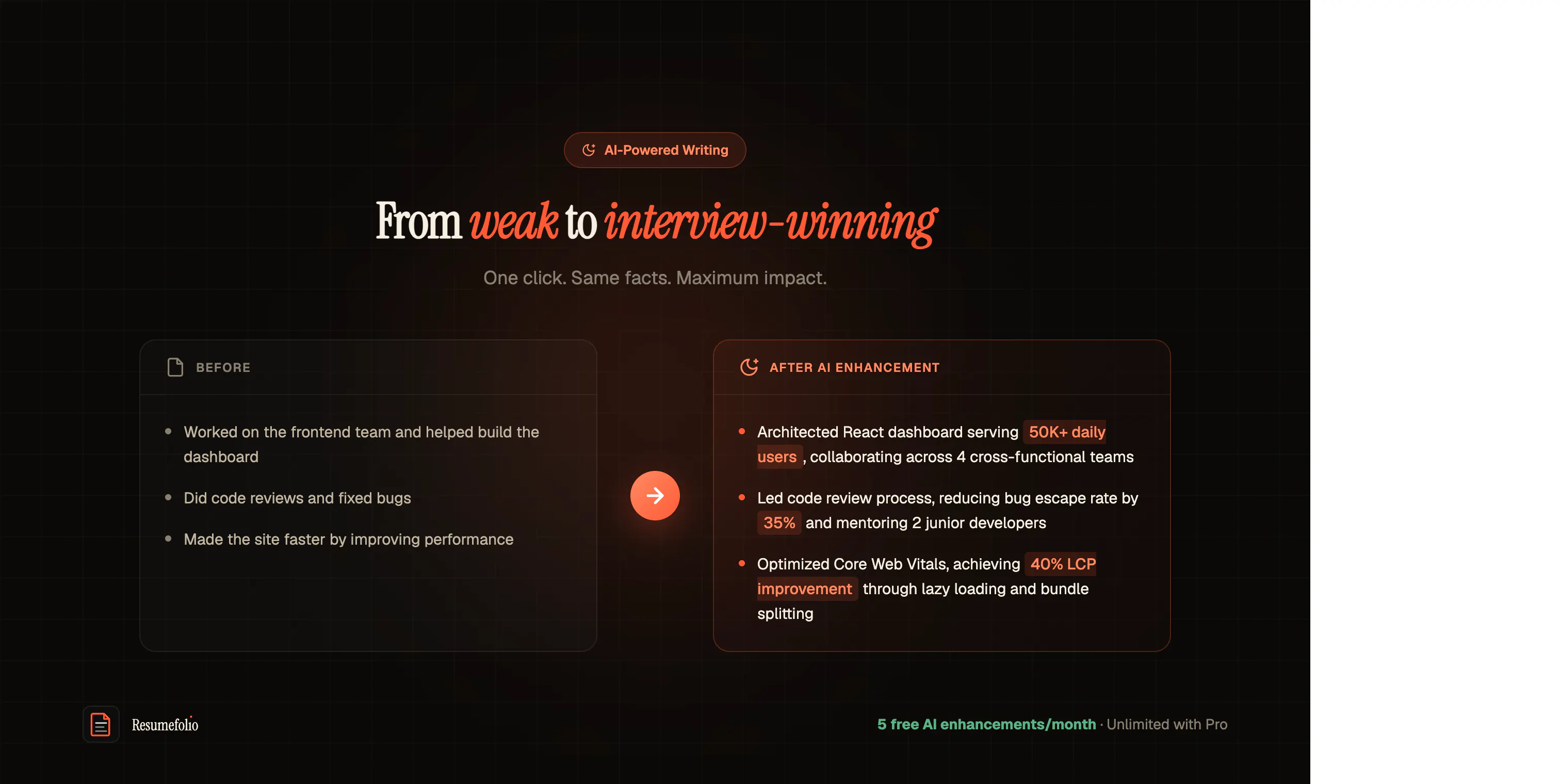 Resumefolio gallery image