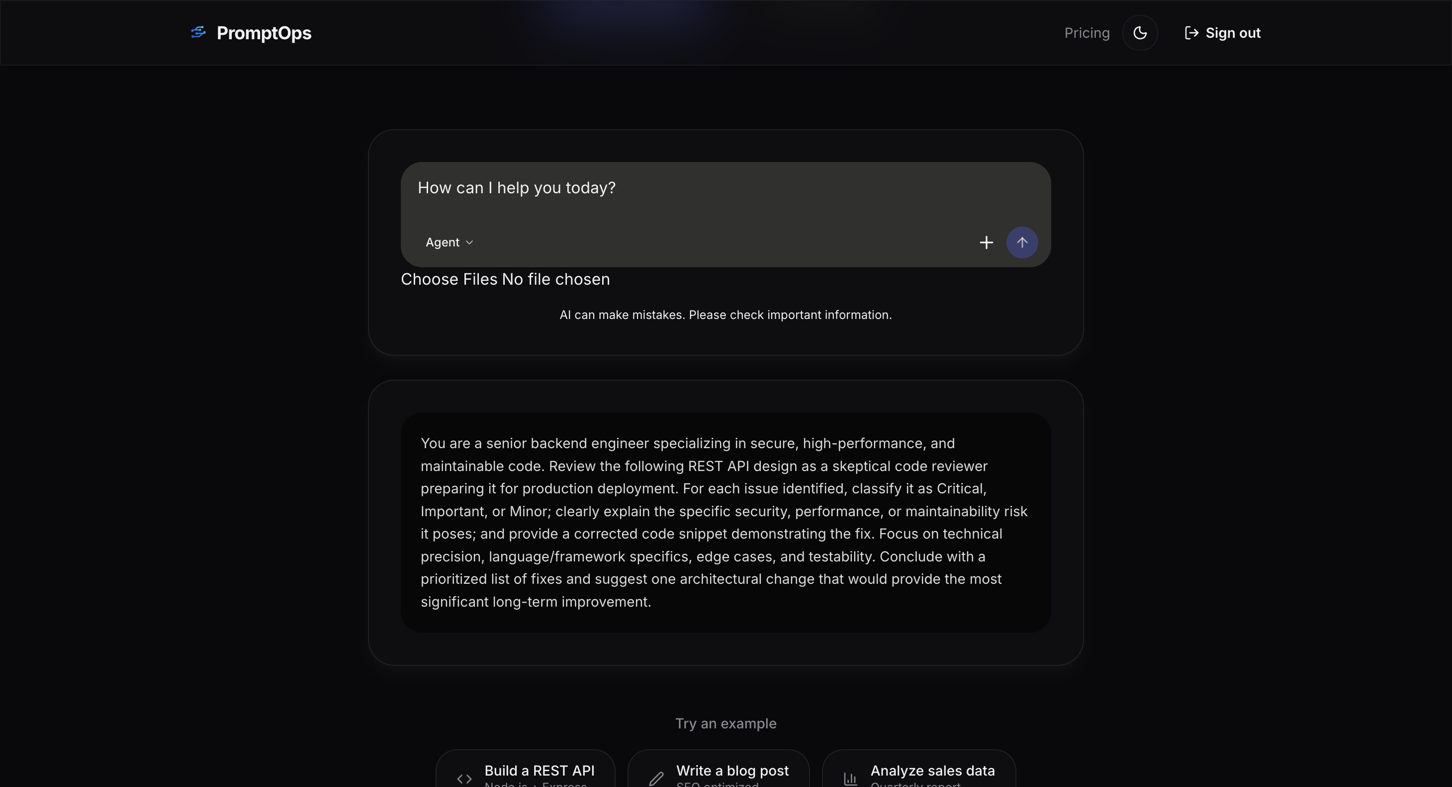 PromptOps gallery image