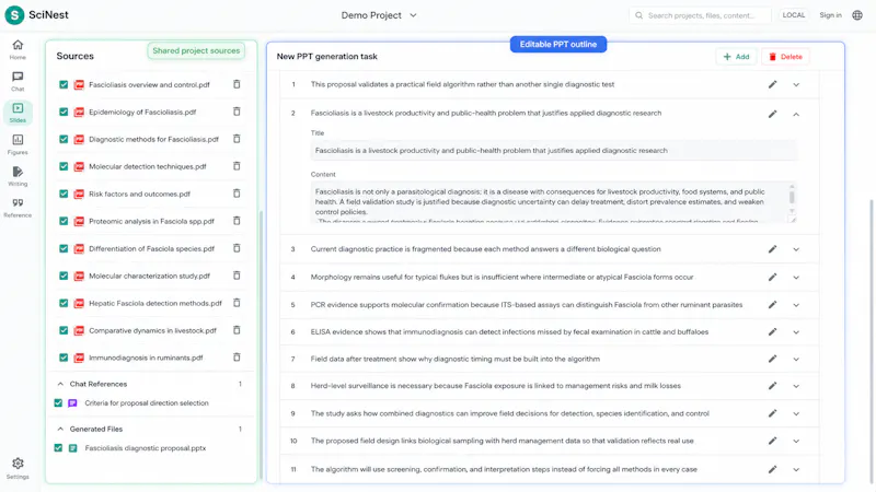 SciNest screenshot 2