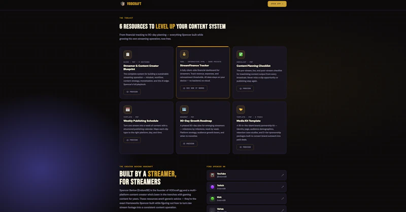VODcraft — Turn Your Stream Into Content screenshot 2