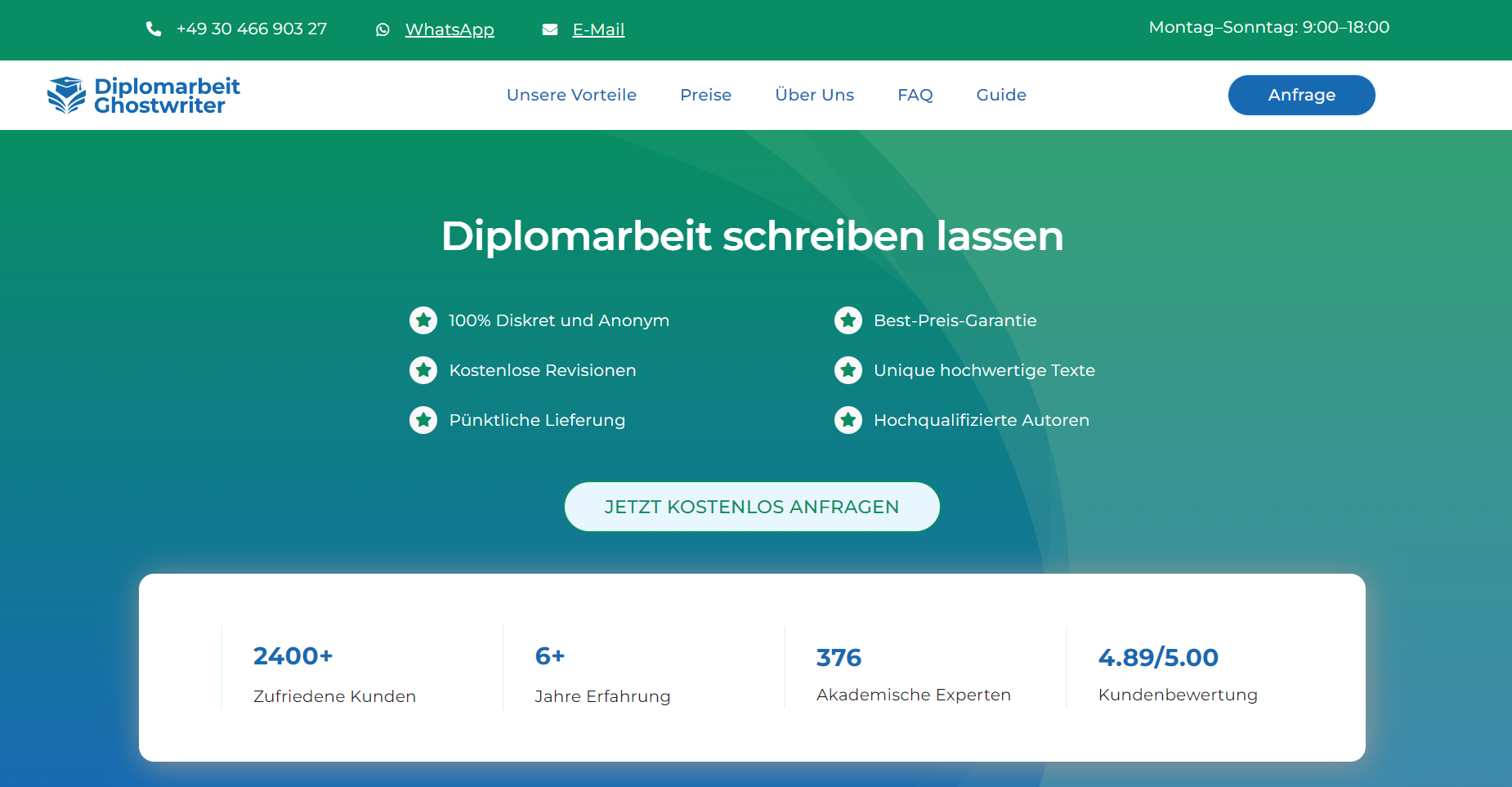 وسائط أطروحة دبلوم Ghostwriter - التميز في كل صفحة - دعنا نكتب أطروحتك! 1