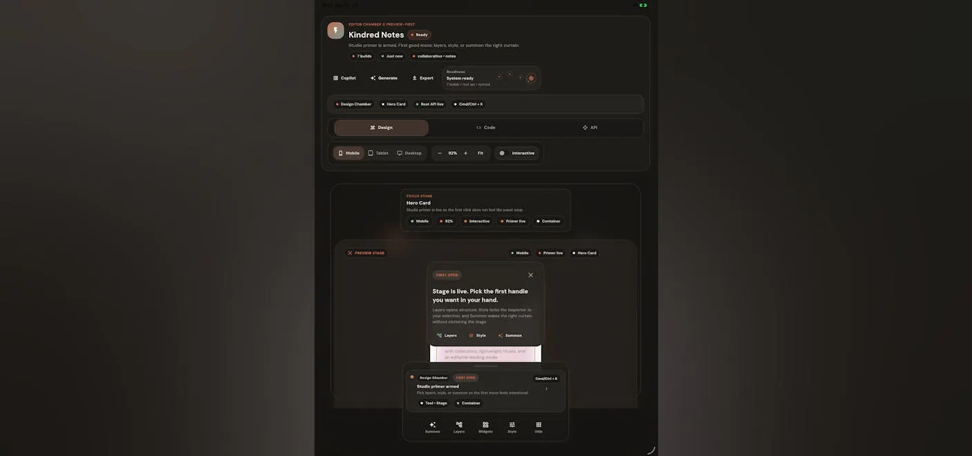 Framekind screenshot 2
