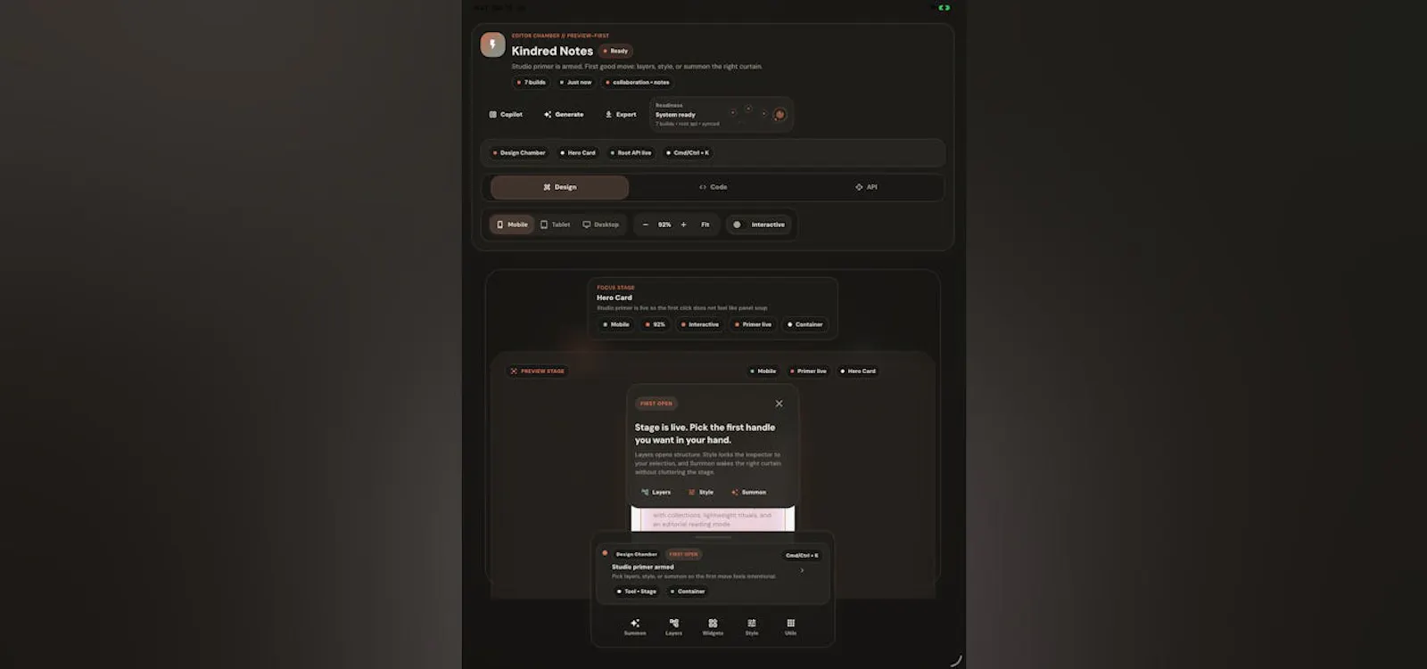 Framekind screenshot 2