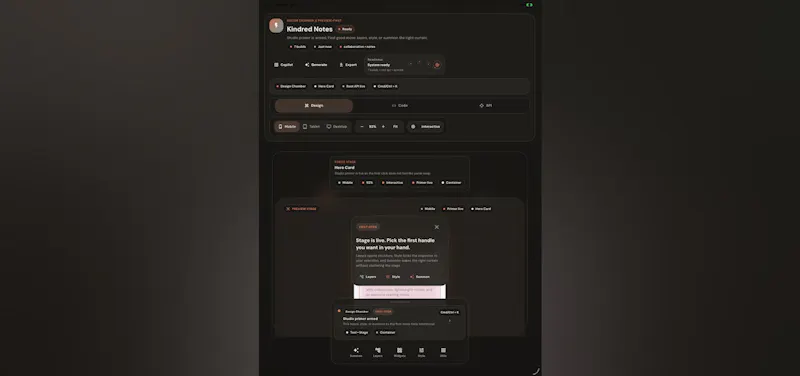 Framekind screenshot 2
