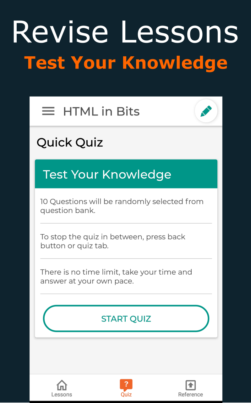 HTML in Bits: Learn HTML in Bits gallery image
