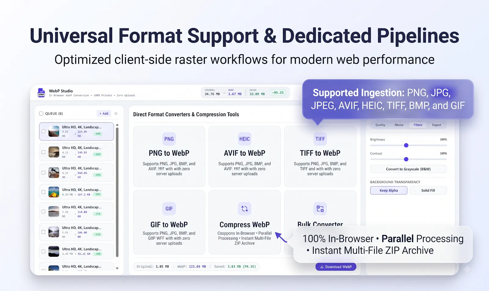 WebP Studio screenshot 4
