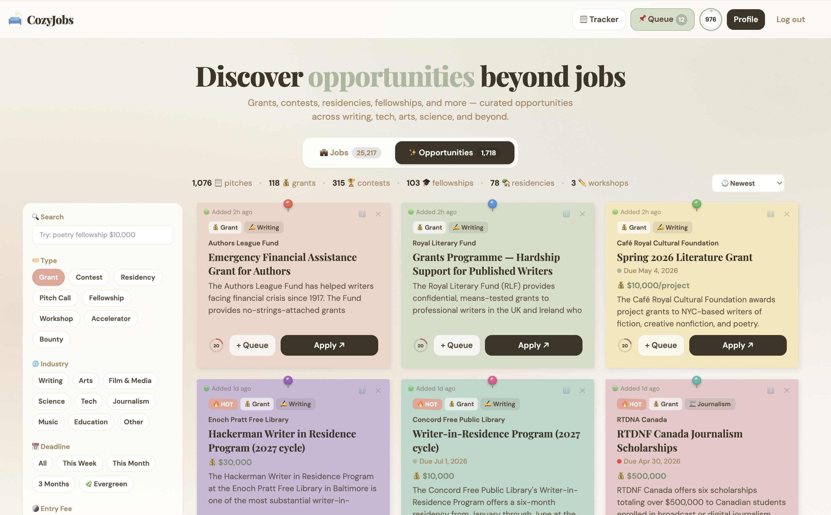 CozyJobs gallery image