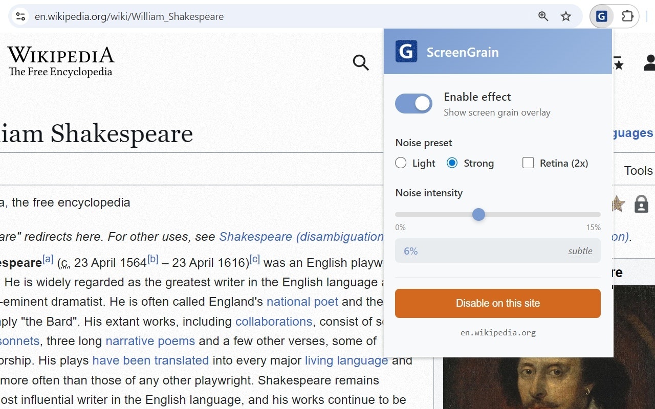 ScreenGrain
