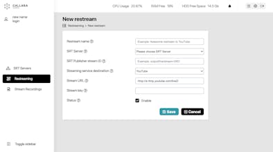 Callaba Cloud Live Streaming gallery image