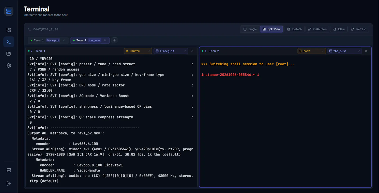 VM Explorer screenshot 3