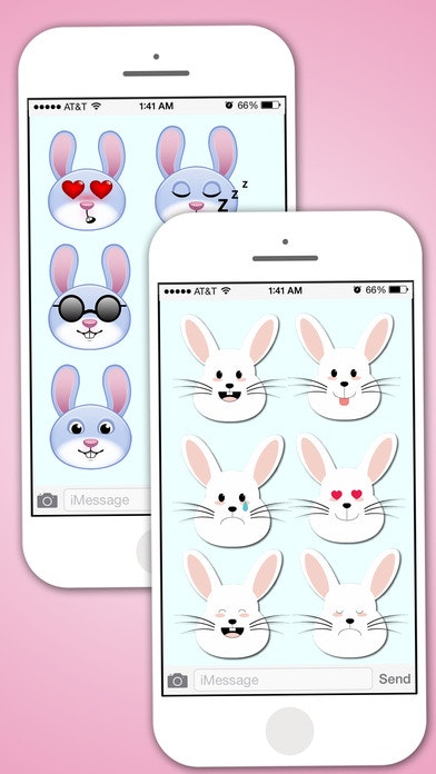 Bunny Stickers for iMessages gallery image