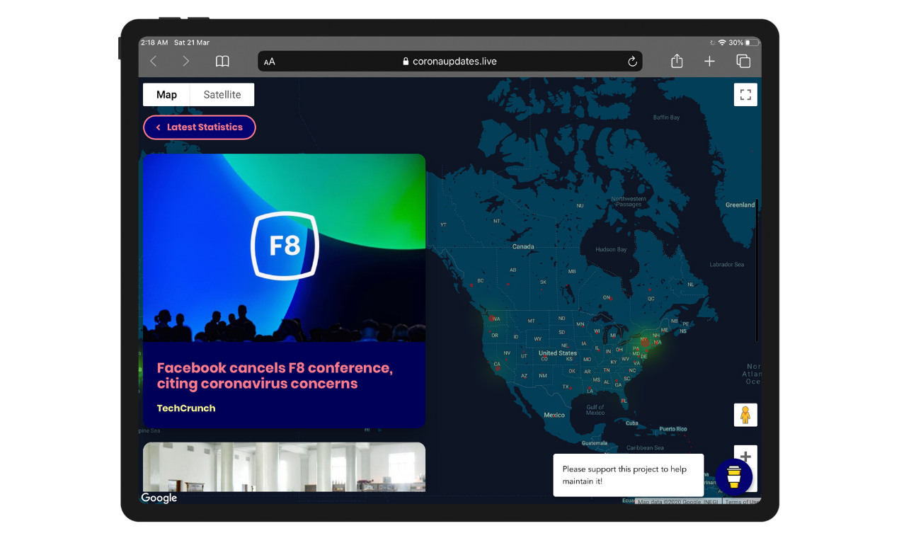 COVID-19 Tracker gallery image