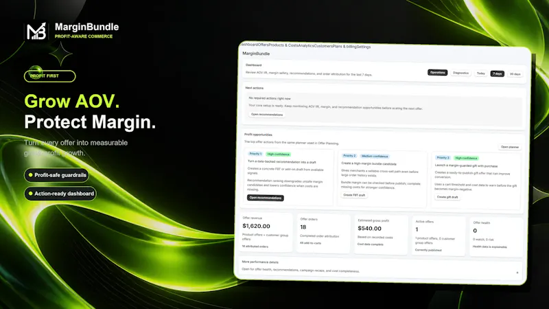 MarginBundle screenshot 2