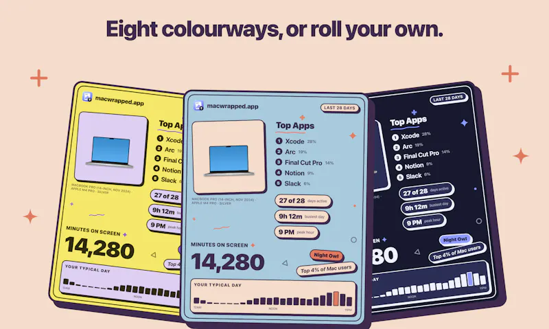 MacWrapped screenshot 2