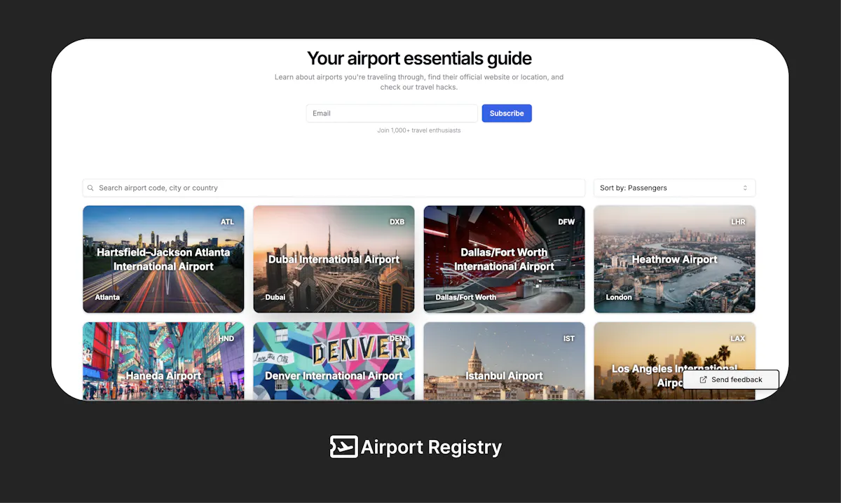AirportRegistry