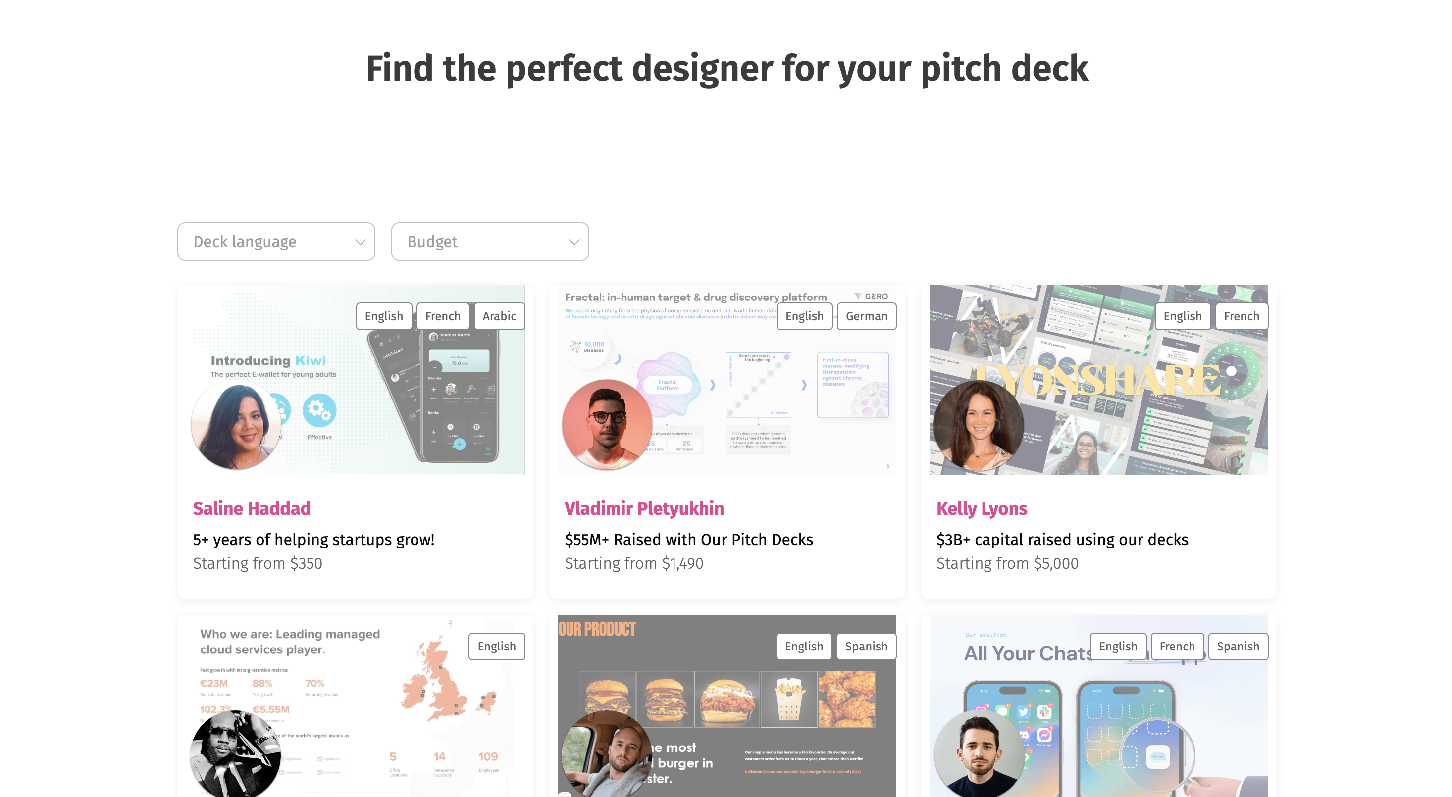 Media PitchDeckExperts.app - Tìm nhà thiết kế hoàn hảo cho bộ bài sân của bạn 2