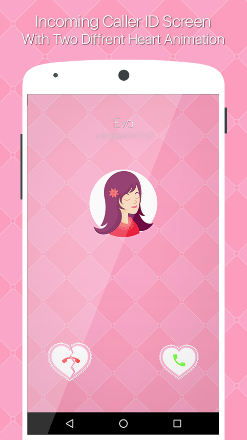 Sweet Pink Dialer + Caller ID gallery image