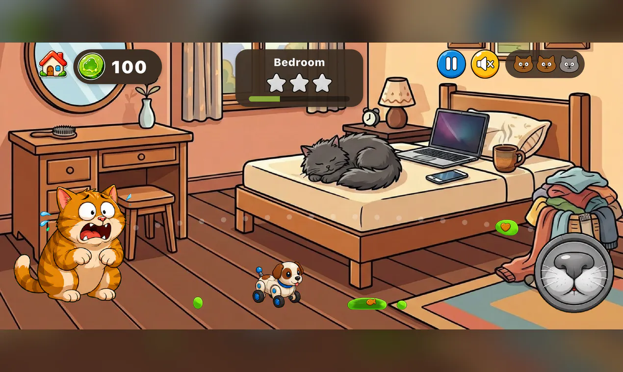 Puking Cat The Game gallery image