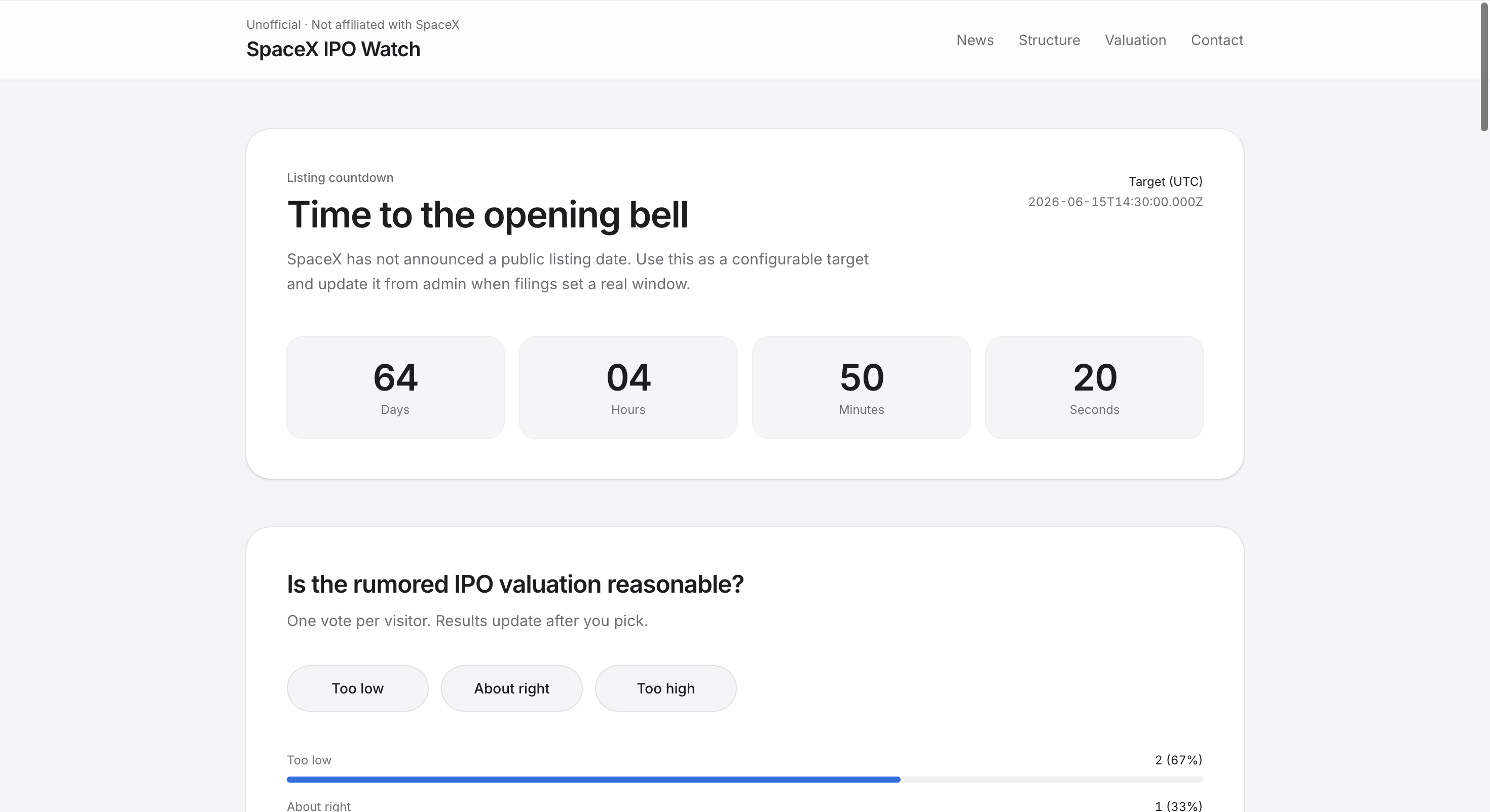 SpaceX IPO Watch gallery image