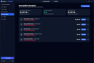 BudgetFlow gallery image