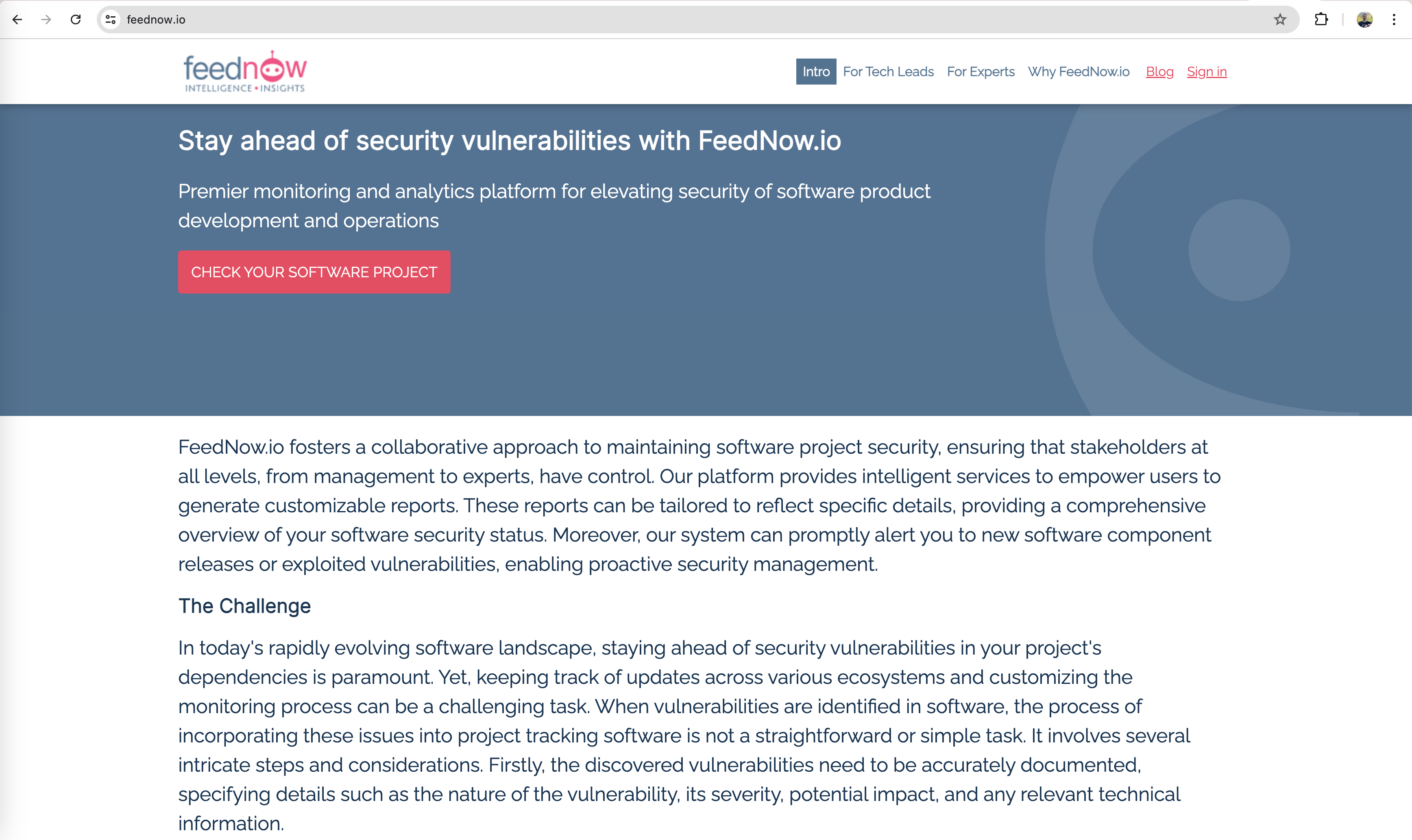 CheckDEP by FeedNow.io media 2