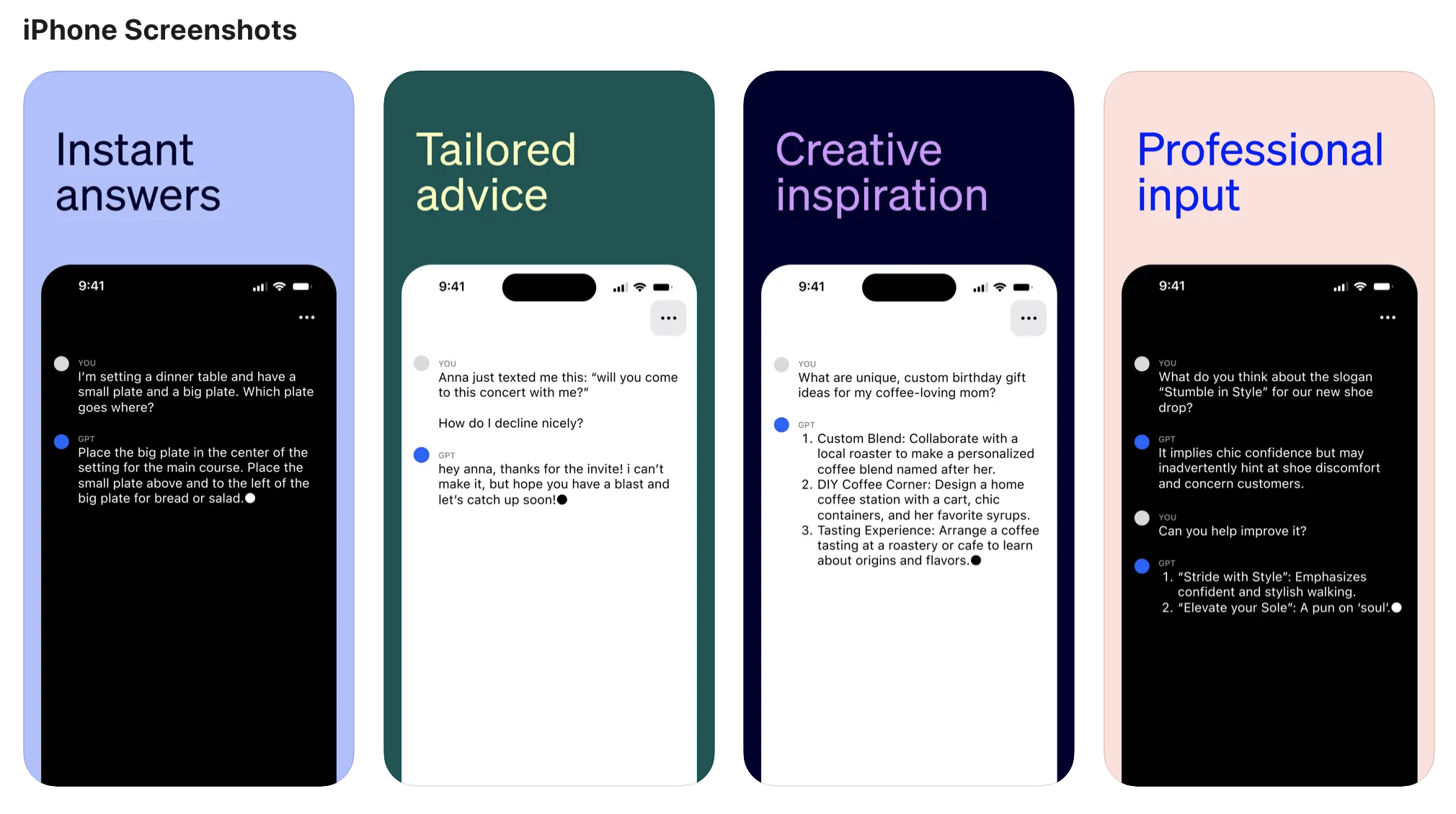 Openai 공식 chatgpt iOS 앱 - 공식 chatgpt iOS 앱 미디어 1