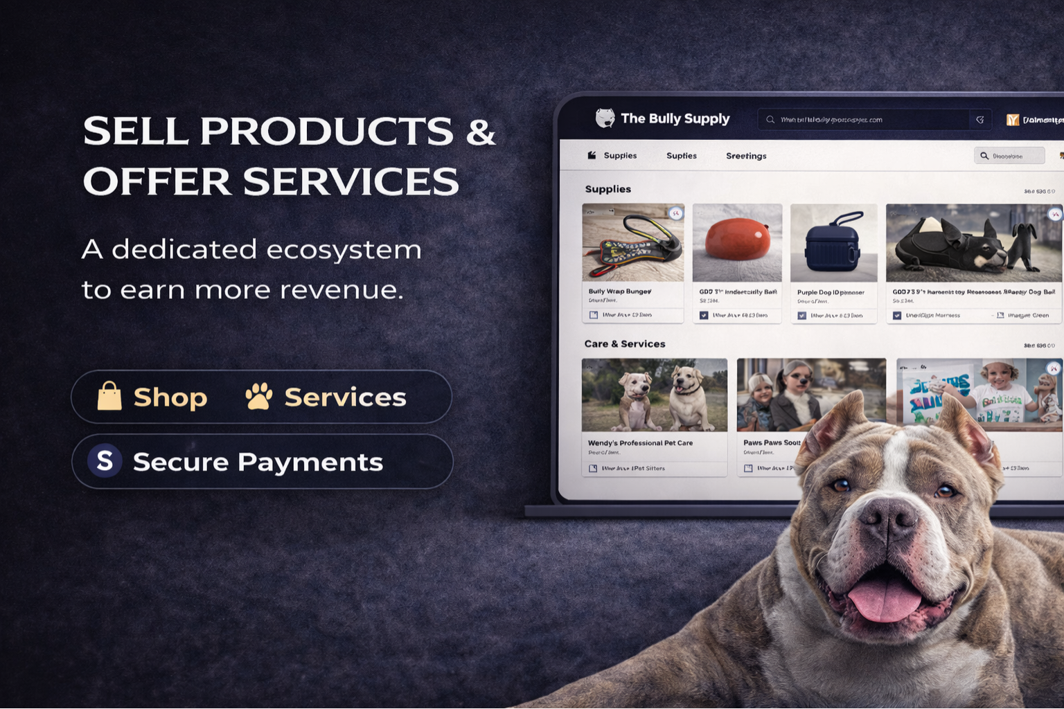 The Bully Supply - Screenshot 4 showing product features and functionality