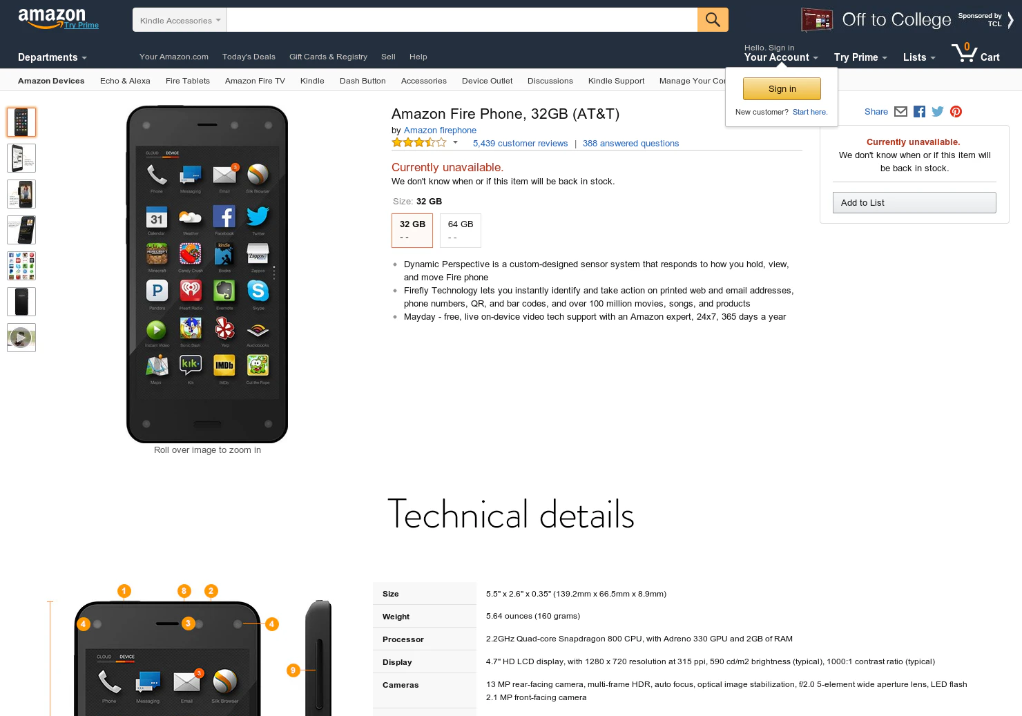 Fire Phone