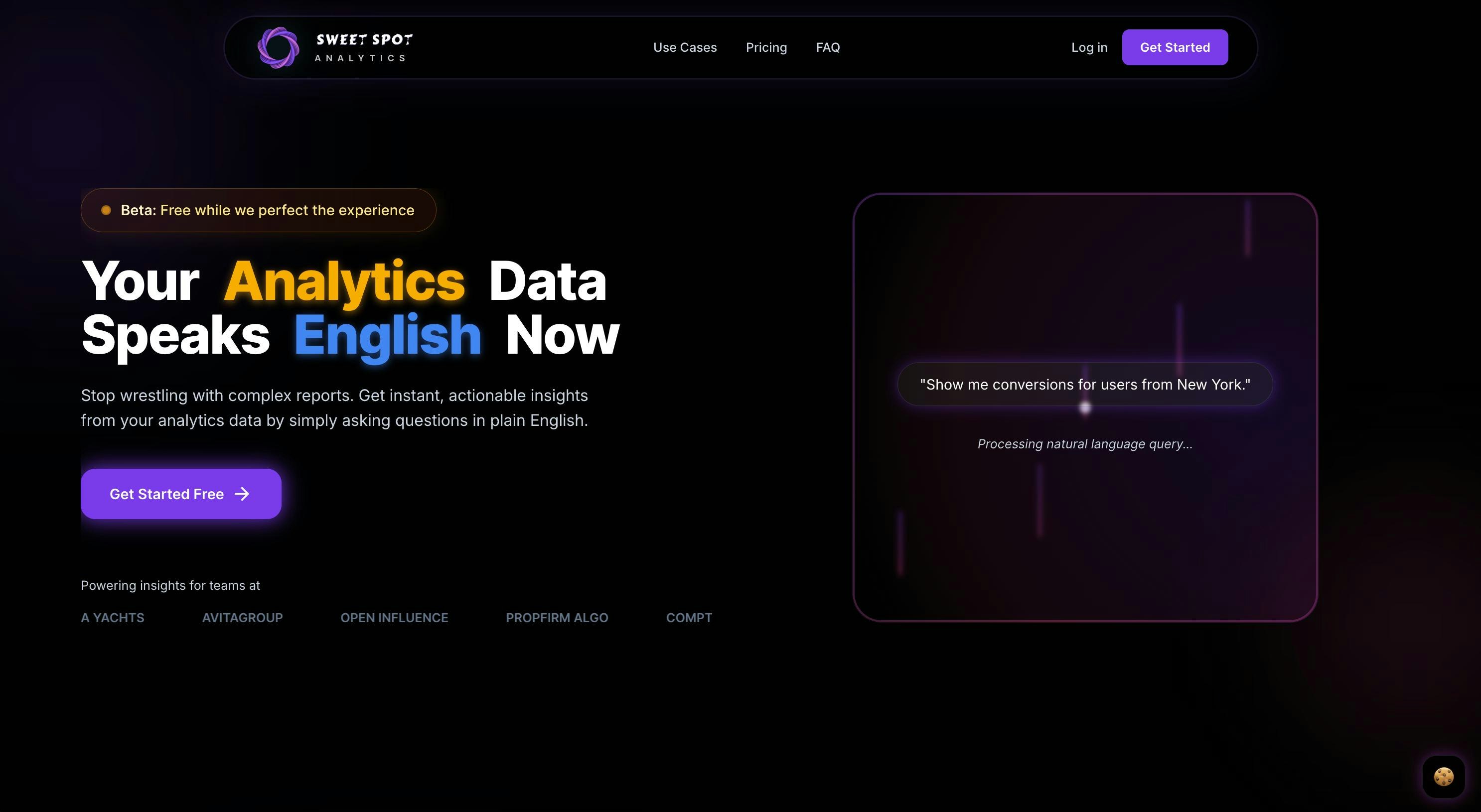 Sweet Spot Analytics gallery image