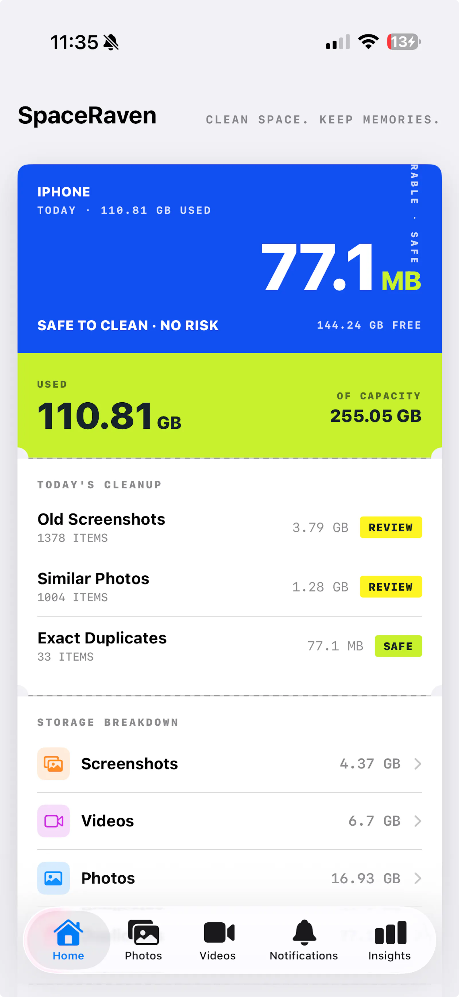 SpaceRaven: Storage Cleaner screenshot 3