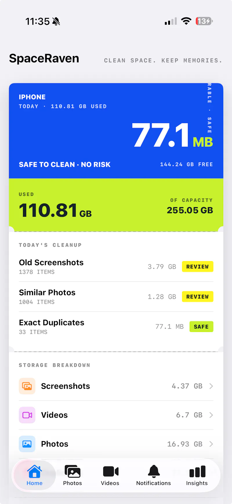 SpaceRaven: Storage Cleaner screenshot 3