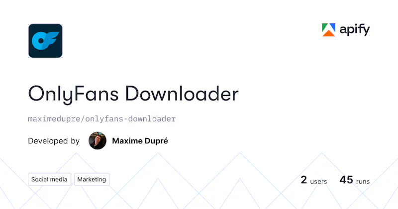 OnlyFans Downloader screenshot 1