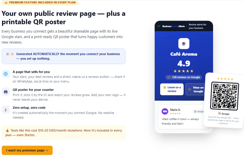 BusinessReviewAlerts gallery image