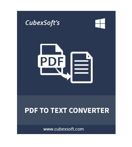 Cubexsoft PDF'den metin dönüştürücüsüne