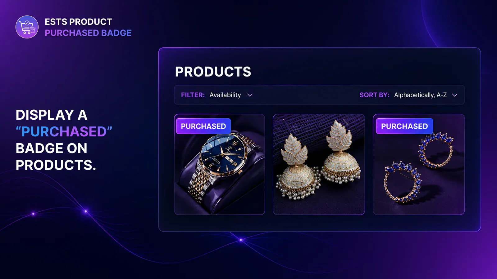 Product Purchased Badge screenshot 5